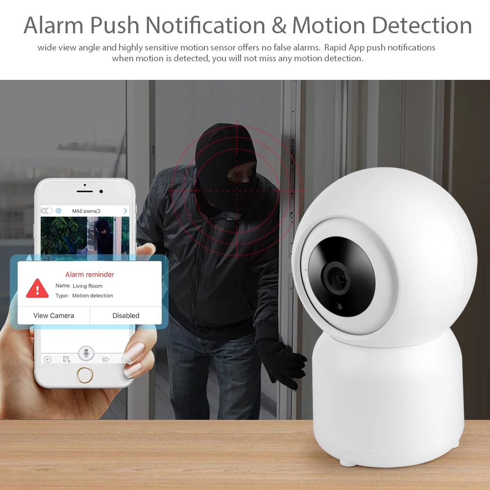 IP камера Tuya Smart life с Wi Fi 1080P ночное видение|Камеры видеонаблюдения| |