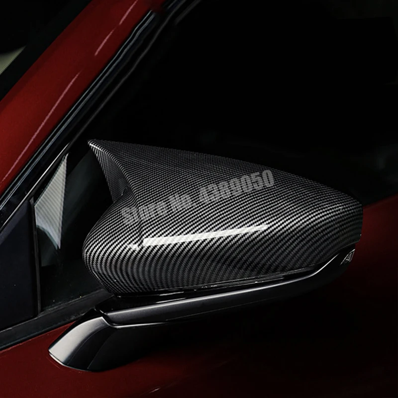 ABS углеродное волокно для Mazda 3 2019 2020 аксессуары накладка на зеркало заднего вида