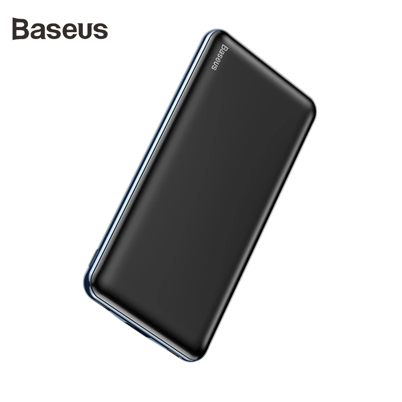 

Baseus Portable 10000mAh Power Bank PD3.0 Quick Charger 10000 mAh Type-C 5V3A Fast Charging Powerbank For iPhone Samsung Xiaomi