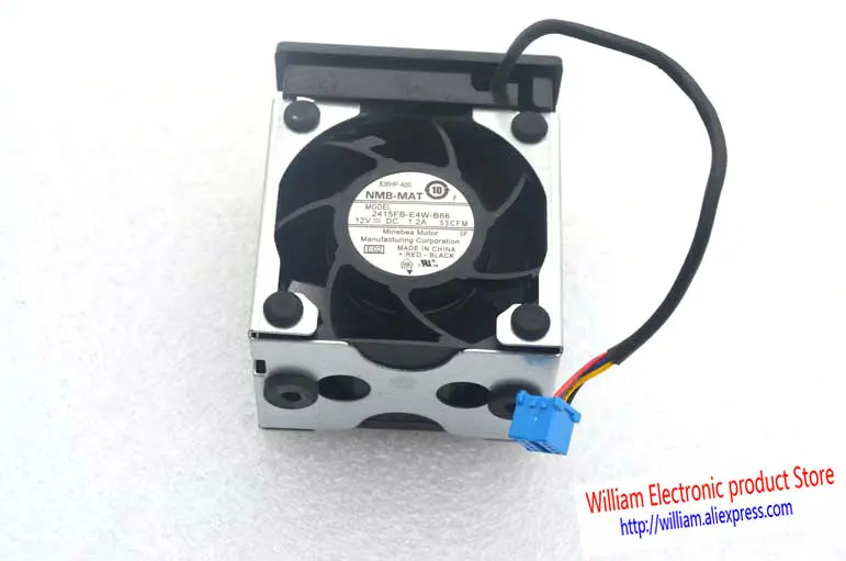 Для DELL R520 компьютерный серверный вентилятор 2415FB-E4W-B66 DC12V 1.2A 53CFM