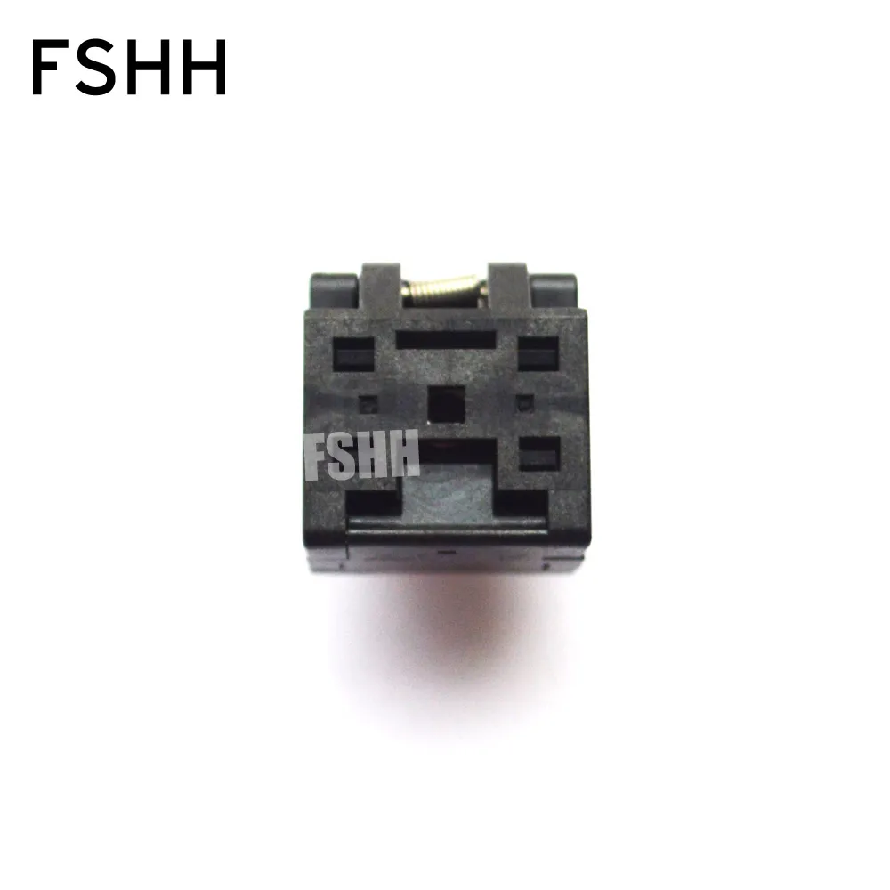 IC TEST Clamshell QFN36 test socket WSON36 DFN36 MLF36 IC SOCKET Foot spacing=0.4mm Size=5mmx5mm IC TEST Clamshell QFN36 test socket WSON36 DFN36 MLF36 IC SOCKET Foot spacing=0.4mm Size=5mmx5mm