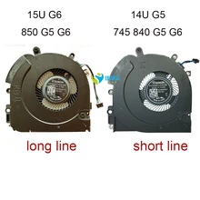 

Computer CPU Cooling Fans for HP EliteBook 745 840 850 G5 G6 ZBOOK 14U G5 15U G6 EG75050S1-C030-S9A 6033B0068601 PC Cooler Fan