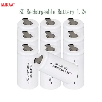 

6PCS /MJKAA NI - CD 1.2 V Battery 2400 Mah SC Special Battery Rechargeable Battery Electric Appliances Rechargeable Battery