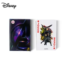 Дисней Марвел лед Замороженные Мстители бумажный покер Повседневная настольная карточная игра