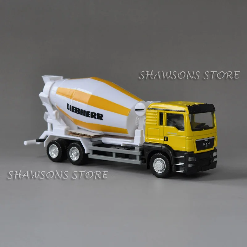 

1:64 Diecast Vehicle Model Toy Man Concrete Mixer Truck H904 Model Replica