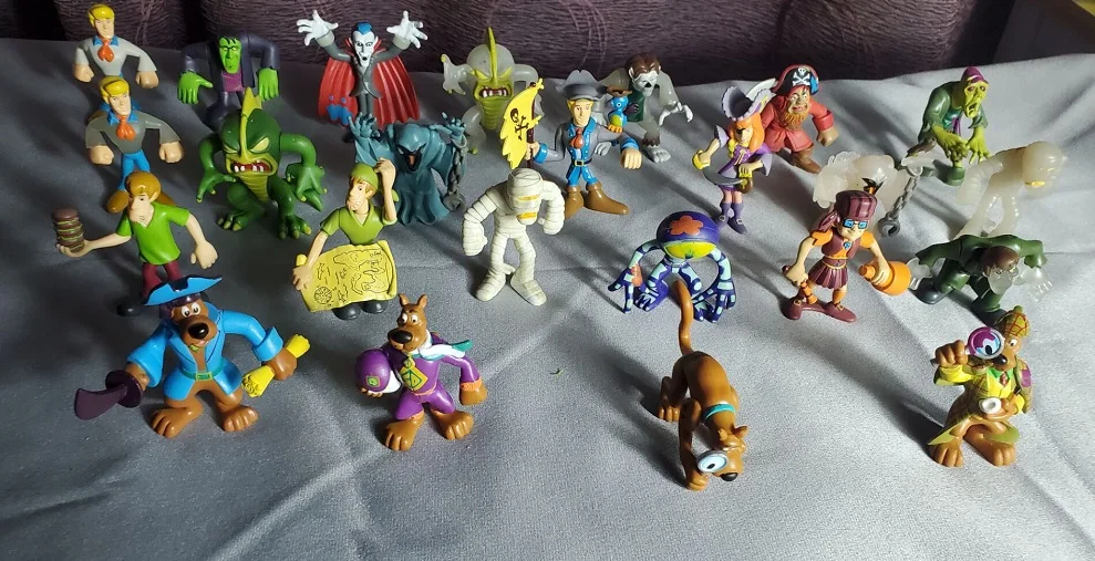 scooby doo action figure set