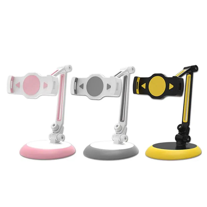 

Universal Strong Sucker Mount Holder Bracket Aluminum Alloy 360 Rotation Foldable Tablet Stand for 4-10 Inch Tablets Cellphones