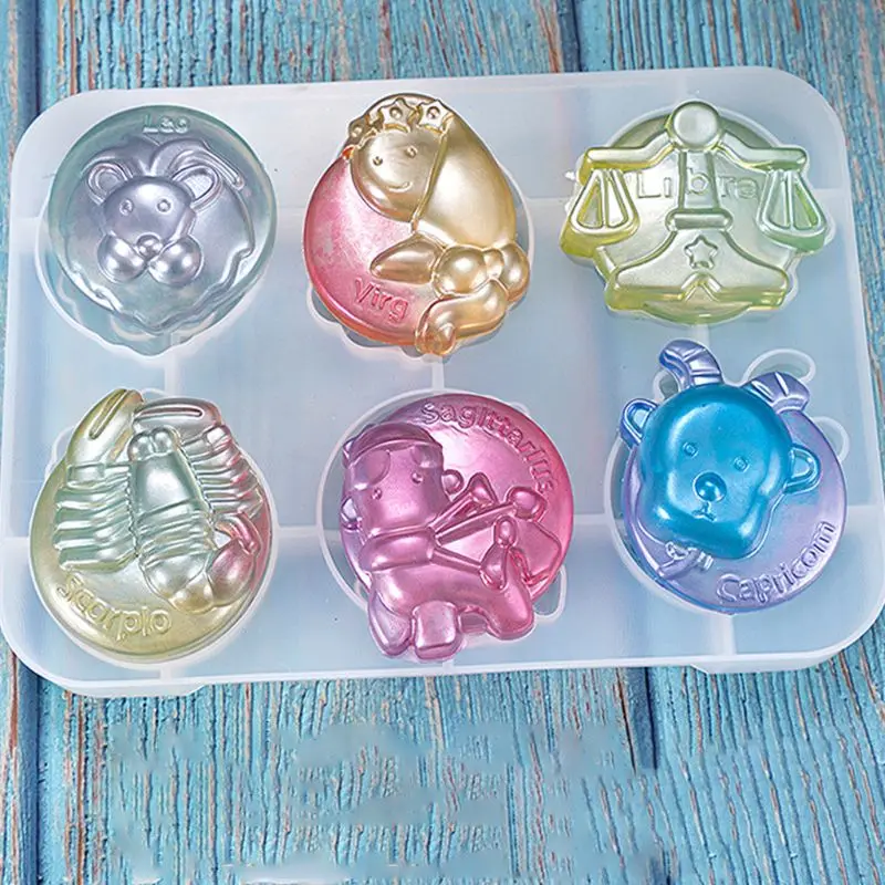 

Multi Constellation Design Silicone Mold for Jewelry Making Crafts Pendant DIY Resin Casting Epoxy Molds
