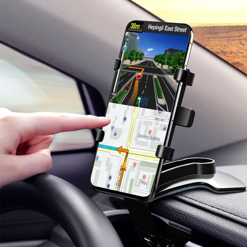 Автомобильный держатель 360 градусов подставка для приборной панели зеркало