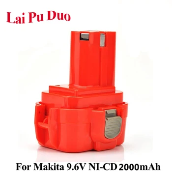 

9.6V 2.0Ah NI-CD Power Tool Replacement Battery For Makita :9101,9122,9100A,6222D,192019-4,192534-A,6261DWPE,6207DWDE,638344-4-2