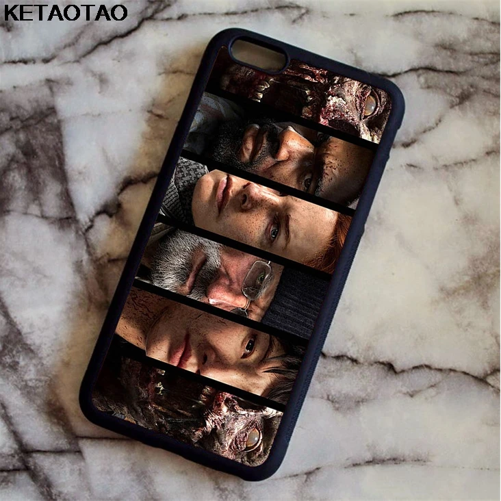 Чехол для телефона KETAOTAO The Walking Dead tv s для iPhone 4S SE 5C 5S 6S 7 8 Plus X XS XR 11 Pro Чехол из мягкого ТПУ резины и силикона - Цвет: Фиолетовый