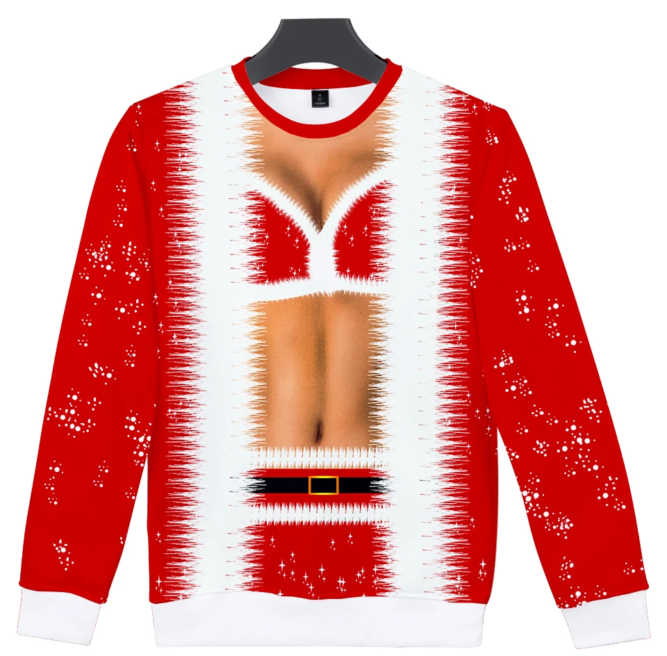 WAMNI, новинка, Забавный Рождественский свитер унисекс для мужчин и женщин, пуловер для отдыха, свитера, джемперы, топы, новинка, одежда на осень и зиму