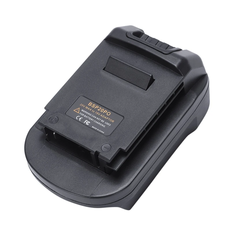 Bps20Po 20В до 18В адаптер для преобразования аккумулятора Black Decker/Stanley/Porter кабель Porter 18
