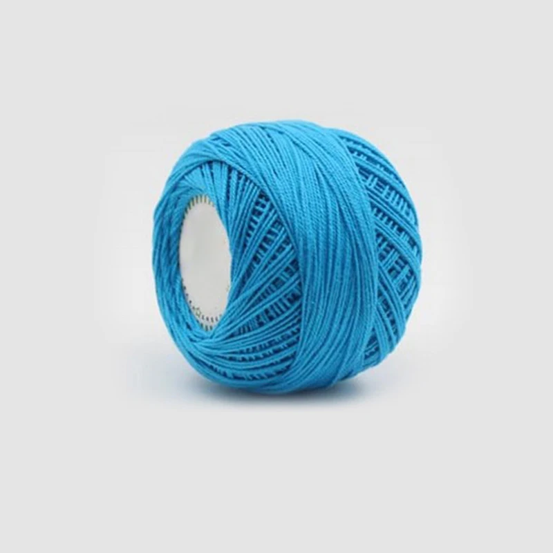 50 г/шар 3# DIY красочная тонкая кружевная пряжа для вязания крючком, хлопчатобумажная пряжа, ручная вязальная нить швейная машина, линия