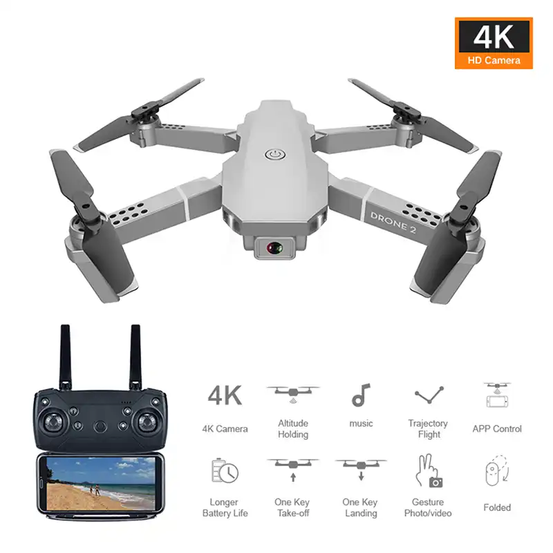 LSRC New RC Drone E68 Pro GPS Drone 