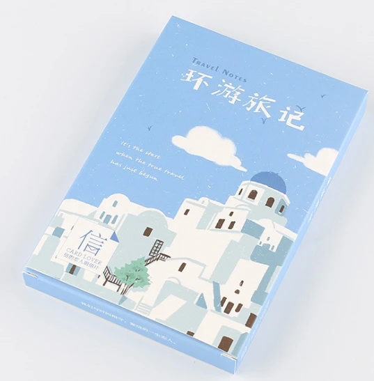 

P68- Travel world paper postcard(1pack=30pieces)