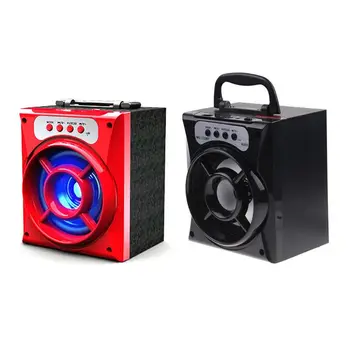 

Outdoor Portable Handheld Wireless Bluetooth Speaker Support USB/TF/AUX/FM Radio D08A