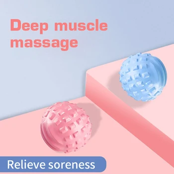 

Massage Balls Trigger Point Therapy Muscle Knots Yoga Therapy Fitness EVA Hand Training Grip Portable Physiotherapy Ball