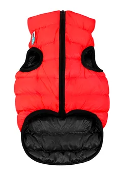 

COLLAR Jacket Dog Collar AiryVest sided red and black