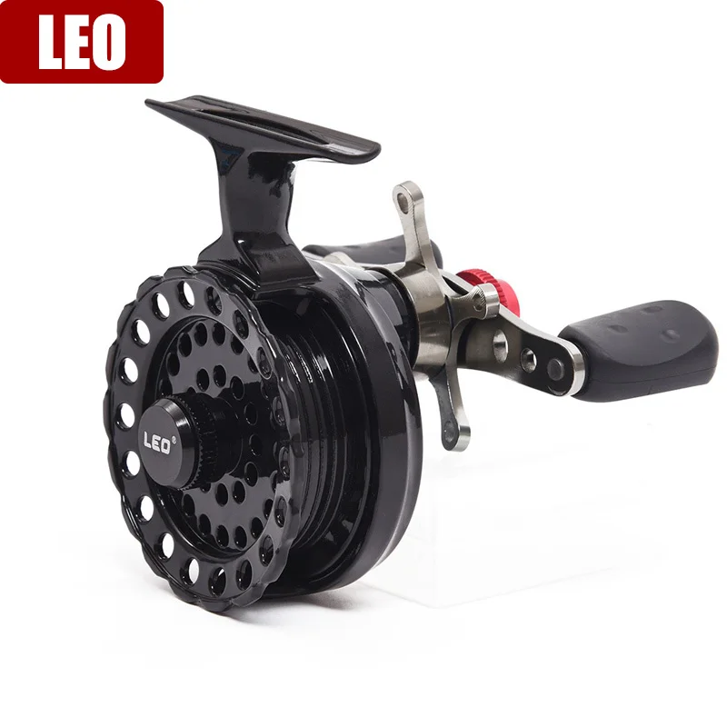 LEO DWS60 4 + 1BB 2.6:1 65MM Fly Fishing Reel Wheel with High Foot Reels Wheels | Спорт и развлечения
