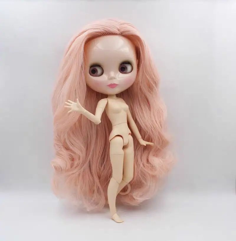 Серый Blythe Кукла Нормальная и суставная тело, специальный коллекционный подарок для молодых людей, более низкая цена и красота вращается тело - Цвет: Серый