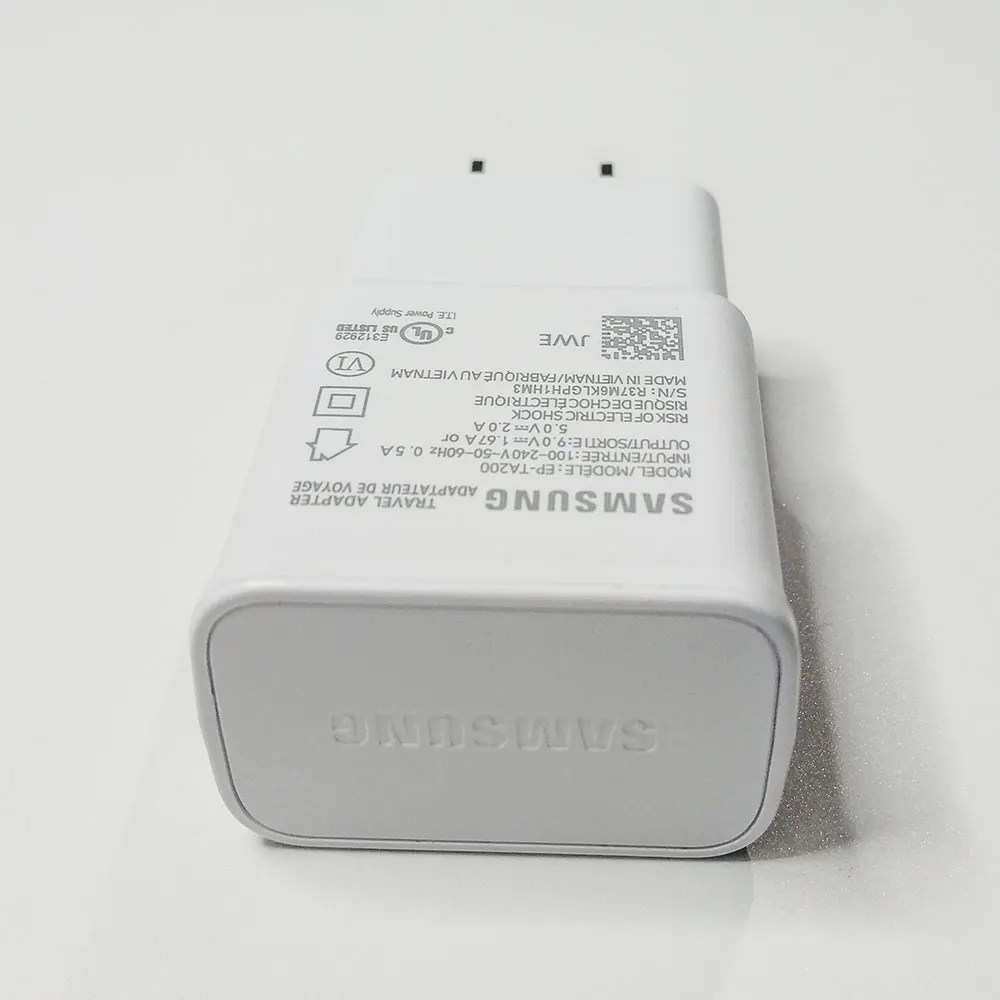 Samsung адаптивный Galaxy S10 быстрое зарядное устройство USB быстрый адаптер 100 см Тип C