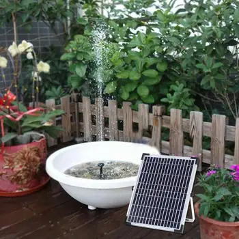 

Solar Powered Fountain Outdoor Hanging Waterproof Circulation Pump Solar Water Fountain For Garden Pond Decoration solar fontijn
