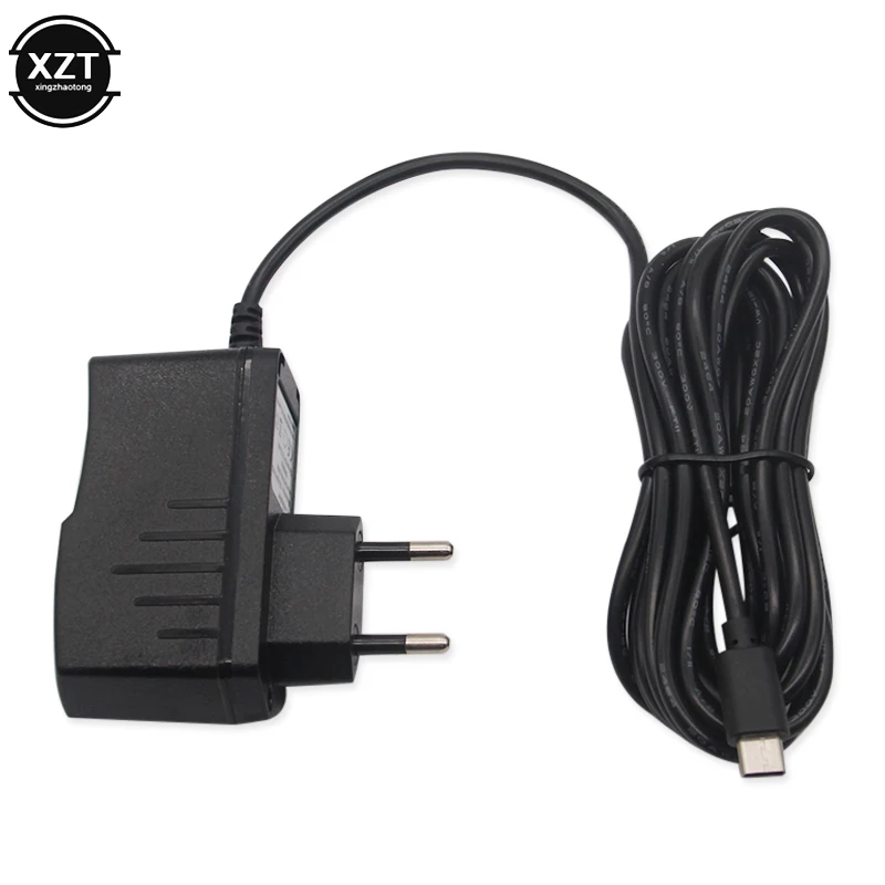 Power Adapter Game Console Power Adapter 3m EU Plug Wall Charger for Nintend Switch NS Game Console Host AC Adapter 5V 2.4A Fast Charging Power Supply Home Travel Use