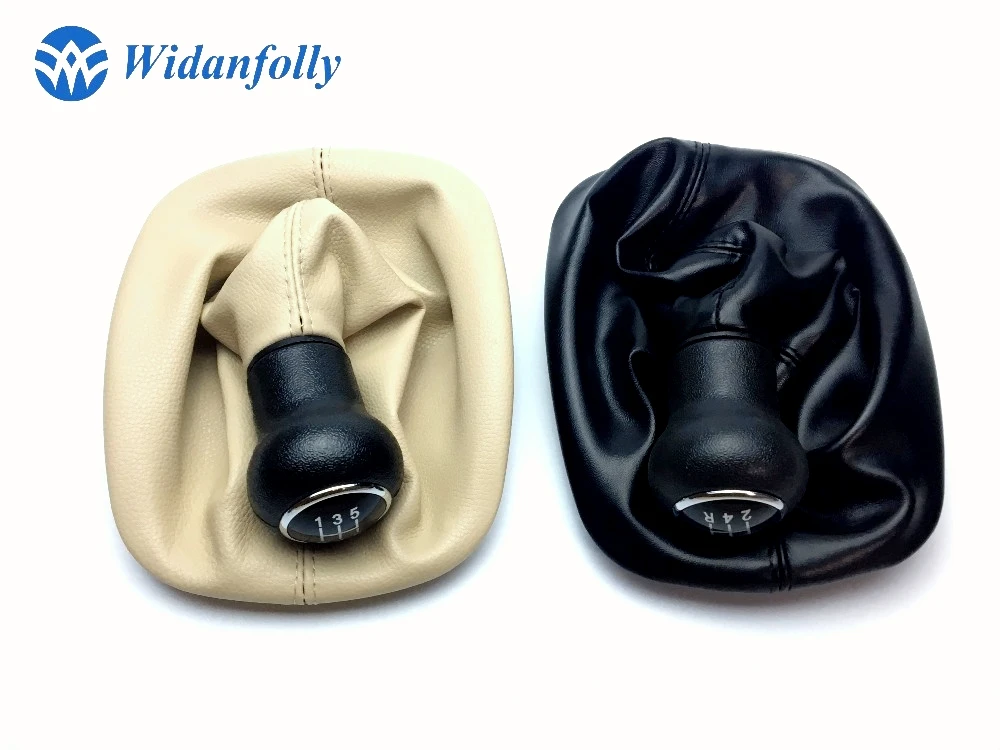 Ручка переключения передач widanfoly из искусственной кожи с 5 скоростями и