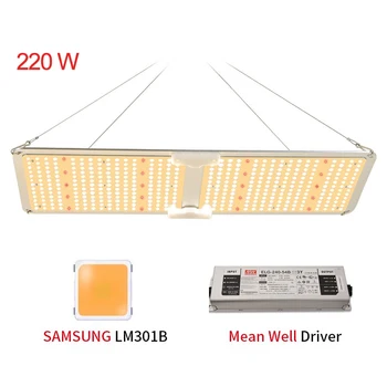 

high-quality LED plant Grow Light 220w Quantum 3000k 3500k 301b 301h 660nm Board qb 200 210 watt Grow Kit