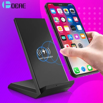 

DCAE 15W Qi Wireless Charger USB Type C for iPhone 11 Pro X XS Max XR 8 Samsung S10 S9 Note 10 9 QC 3.0 10W Fast Charging Stand