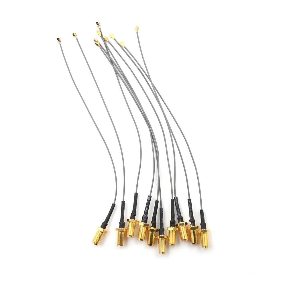10 см удлинитель UFL к RP SMA разъем антенны WiFi косичка кабель IPX к RP-SMA разъем SMA к IPX 1,13 (5 шт./комплект)