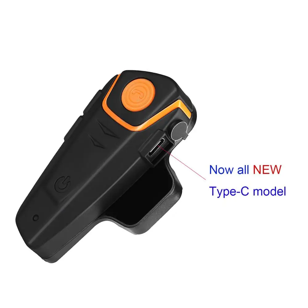 2023  Ʈ ̾ Intercomunicador Moto moto cicleta BT-S2 IPX7 FM 1000M  Moto    