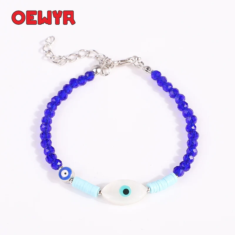 

Turkish eye Bracelets For Women Bohemian Evil Eye Bracelet Lucky Fashion Love Couple Bracelet Jewelry Stainless Steel Women