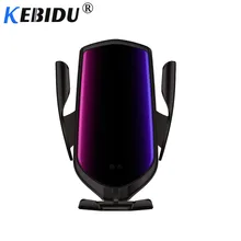 10 Вт автомобильное зарядное устройство беспроводное быстрое зарядное устройство автоматический зажим для iPhone XR XS Max huawei P30 Pro samsung S10 Plus смартфон