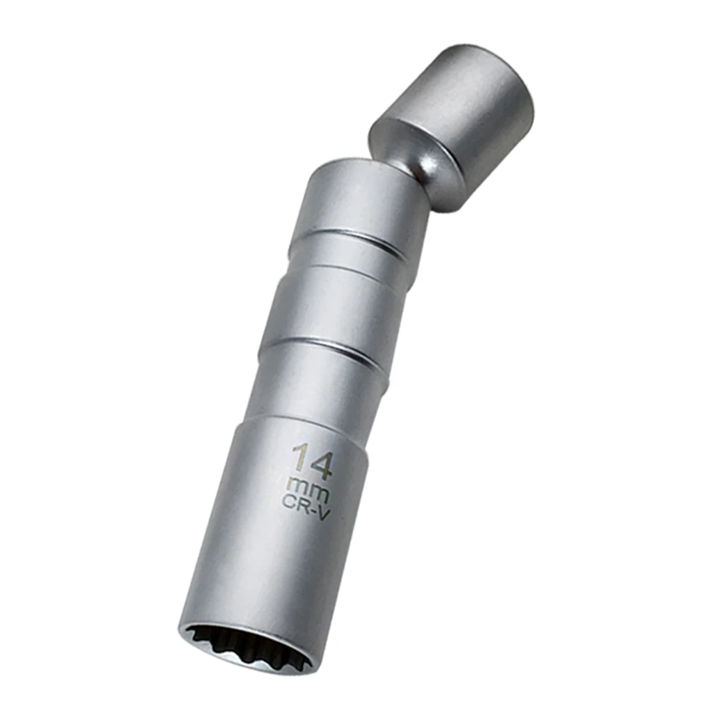 14mm 12Pt 3/8'' Drive Spark Plug Socket with Swivel for BMW 1/3/5 Series E81 E60