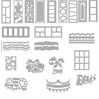 

NEW Halloween Metal Cutting Dies for Scrapbooking Steel Craft Cut Embossing Paper Card Album Stencil