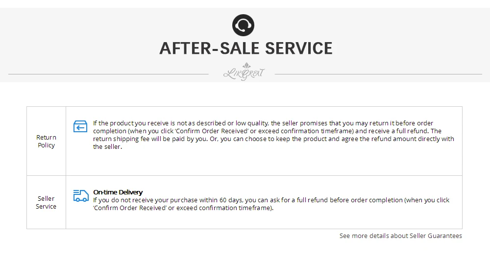 z after sale