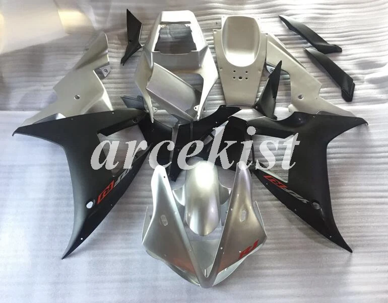 Горячая Распродажа, YZF1000 R1 02 03 набор для противоблокировочной тормозной системы, пригодный для Yamaha Yzf R1 2002 2003 обтекатели для мотоцикла наборы на заказ серебристый черный