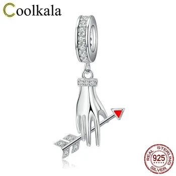 

Coolkala Pure Silver Diy Bracelet Necklace Parts Cupid Of Arrow Pendant