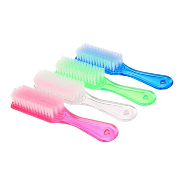

New Plastic Handle Nail Art Dust Cleaning Brush Clothes Shoes Floor Wash Clean Brush Manicure Predicure Tool