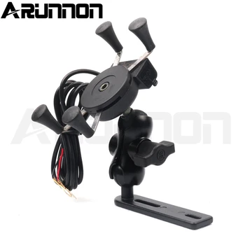 

For HONDA GL1800 Goldwing 1800 X-ADV 750 XADV750 XADV Motorcycle GPS Navigation Frame Oil Cup Cover Fixing Mobile Phone Bracket