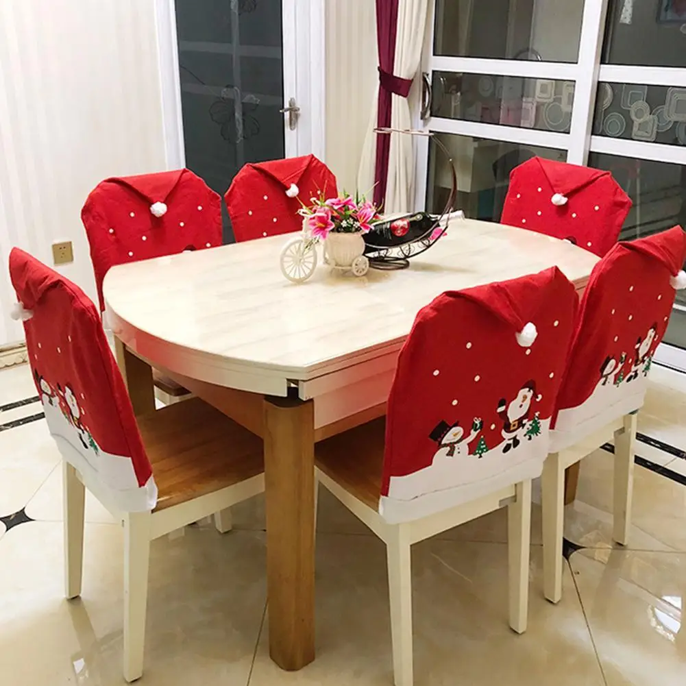 santa hats for chairs
