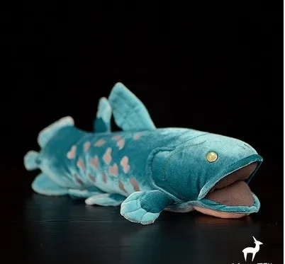 38 см Hammerhead плюшевая игрушка «Акула» чучело океанское животное плюшевые мягкие игрушки для детей подарок на день рождения - Цвет: Coelacanth 38cm