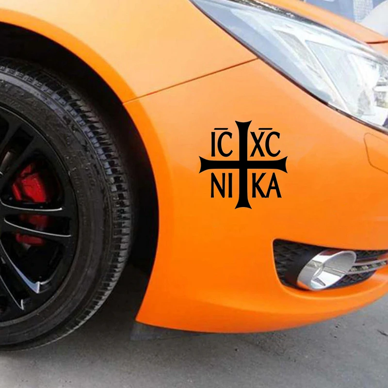 Orthodox Christianity Ic XC ni ka car sticker vinyl decal waterproof 30300# Various Sizes/Colors for truck bumper car sticker car stickers car body stickers