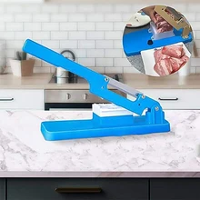Mesa de cozinha slicer portátil multifuncional ferramenta de corte para carne congelada fatias duro lumpy alimentos