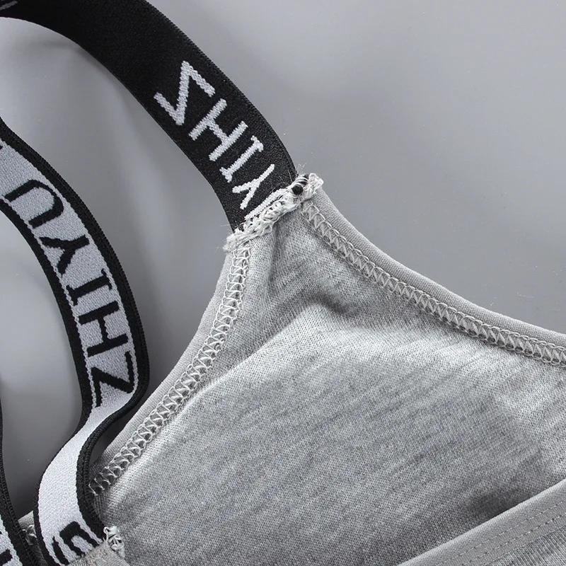 5 шт./лот бюстгальтер для подростков жилет девочек хлопковое спортивное белье