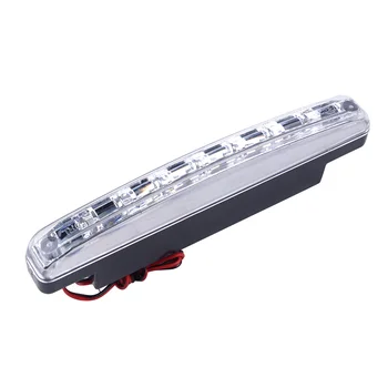 

New 12V 8-LED Car Light DRL Fog Driving Daylight Daytime Running White