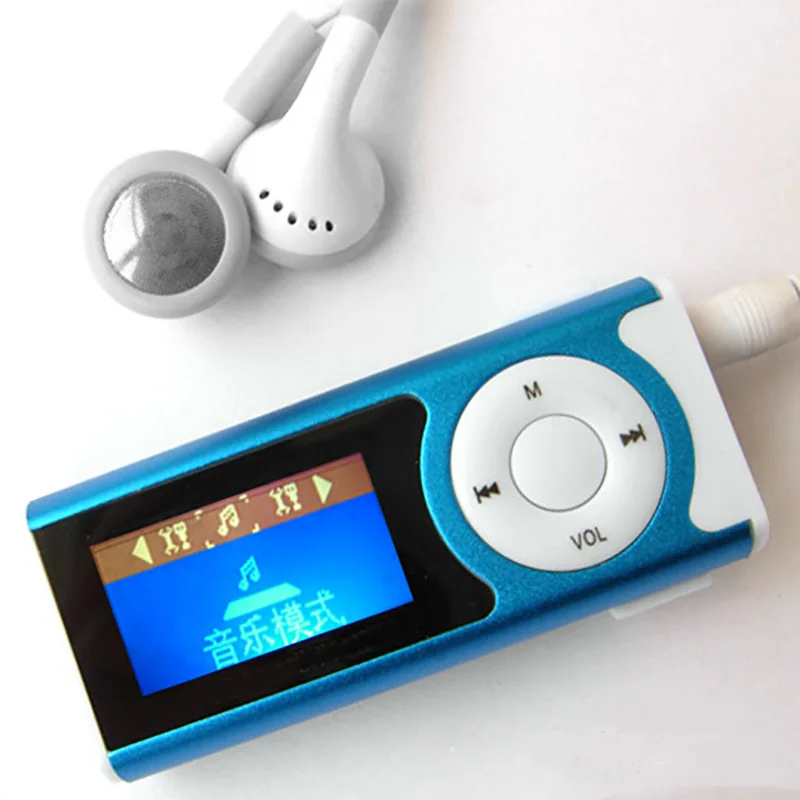 MP3 плеер портативный Walkman экран USB мини клип Электронный Спортивный Поддержка TF