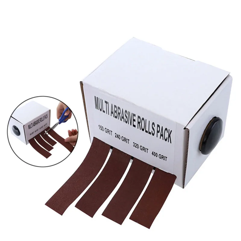 

Emery Cloth Roll Soft Sand Home Garden Supplies Anti-Stretching Sanding Paper Cloth Dry Grinding Glass Woodworking Tool Parts